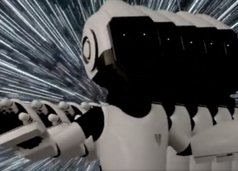 Dancing Galactic Roboto